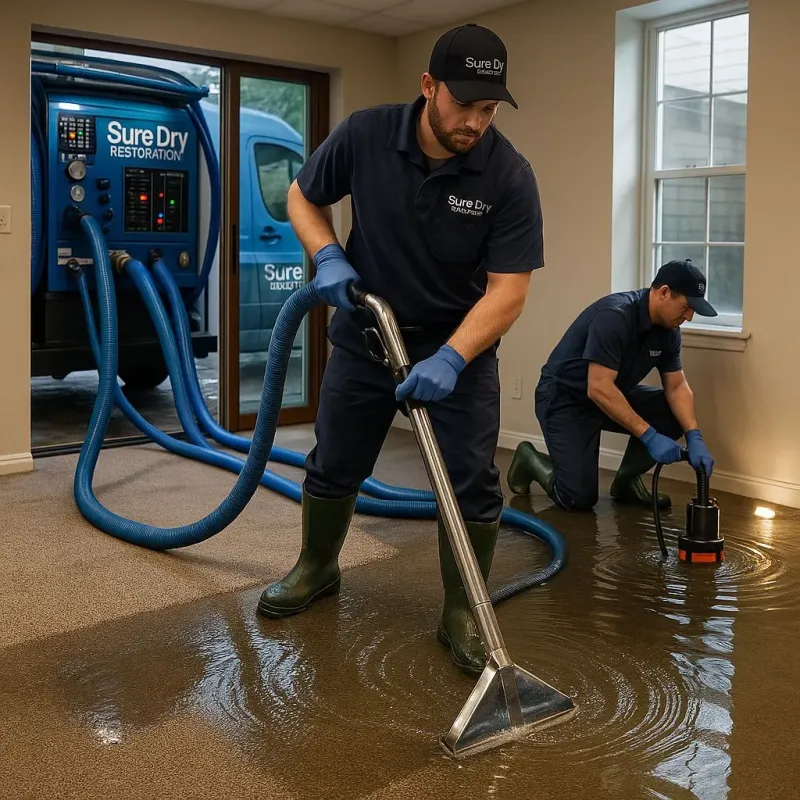 Water Extraction and Removal process in Sulphur Springs, TX
